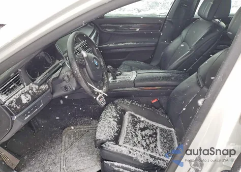 2015 BMW 750 Lxi from USA, damaged, VIN WBAYF8C51FD655080